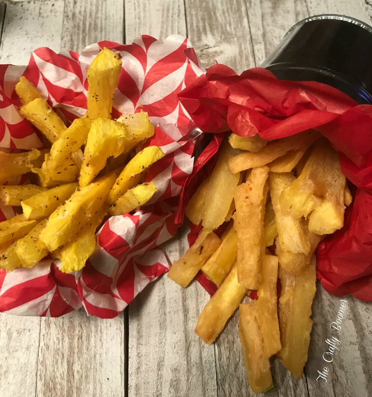 Golden Crispy Yuca Fries The Crafty Boomer