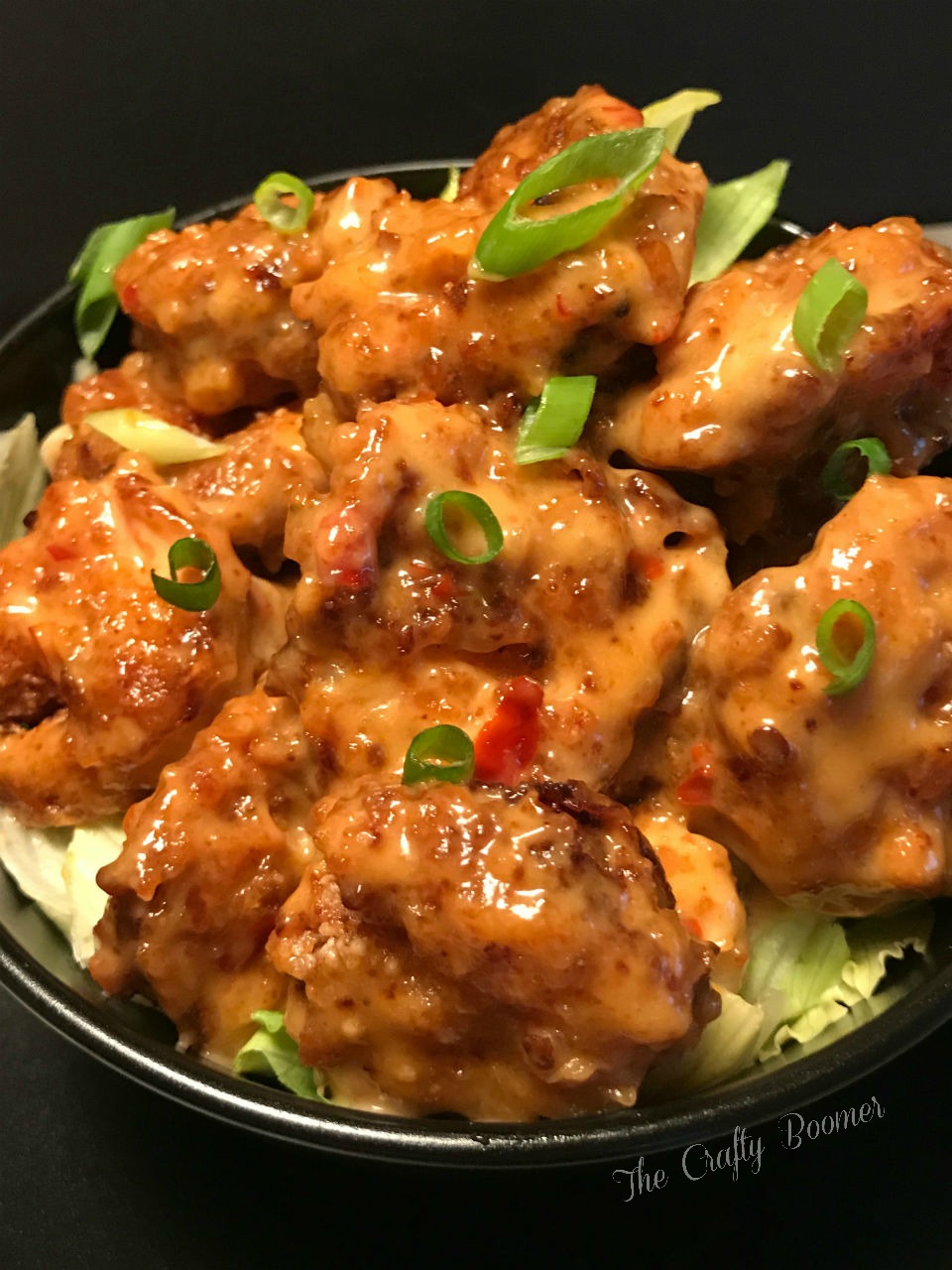 Succulent Bang Bang Shrimp makes a fantastic beginning to a meal. It's filled with crisp spicy flavor with pops of crunch which is the secret punch to this dish.