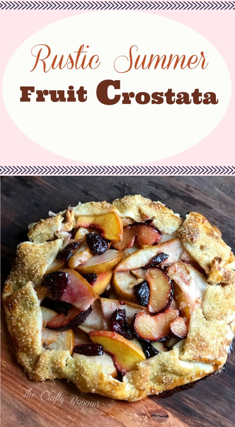 Rustic summer fruit crostata is the perfect dessert that is full of flavor, but light and delicious.