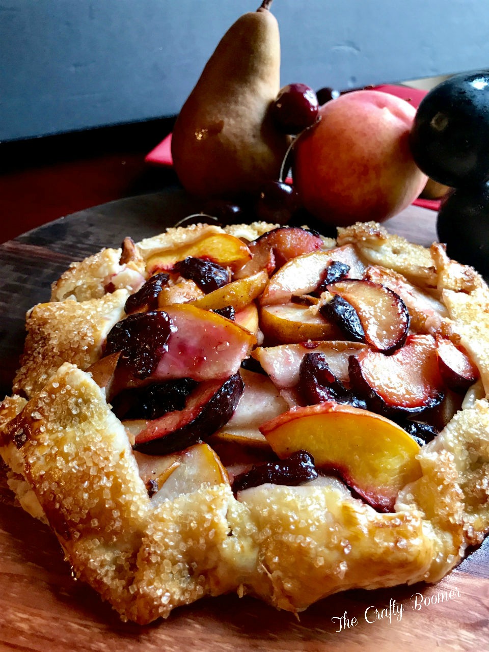 Rustic summer fruit crostata is the perfect dessert that is full of flavor, but light and delicious.