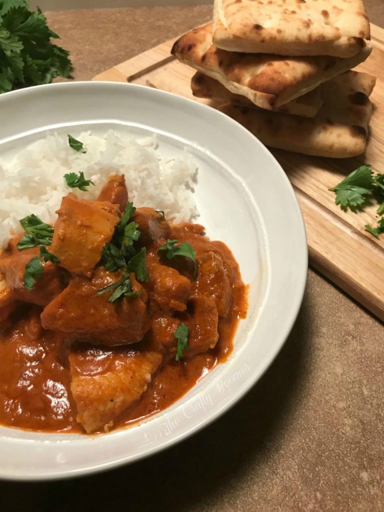 Grilled Chicken Tikka Masala is smothered in a rich tangy creamy tomato sauce. Full of big flavor with lots of exotic spices. This dish is sure to become a family favorite.