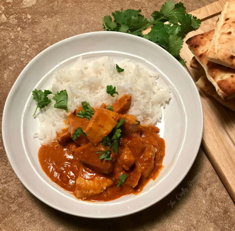 Grilled Chicken Tikka Masala is smothered in a rich tangy creamy tomato sauce. Full of big flavor with lots of exotic spices. This dish is sure to become a family favorite.