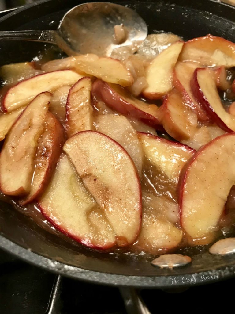 This Dutch baby can make any meal special, it's quick and easy to make. The Apple Pomegranate Dutch Baby can be eaten for brunch, breakfast, dinner or dessert.