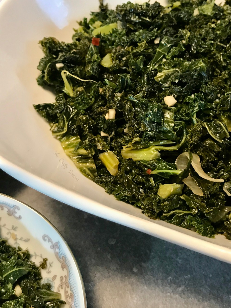 Sautéed Brown Sugar Kale · The Crafty Boomer