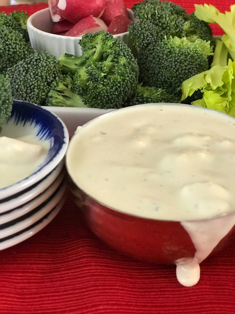 Super Chunky Blue Cheese Dressing · The Crafty Boomer 3375